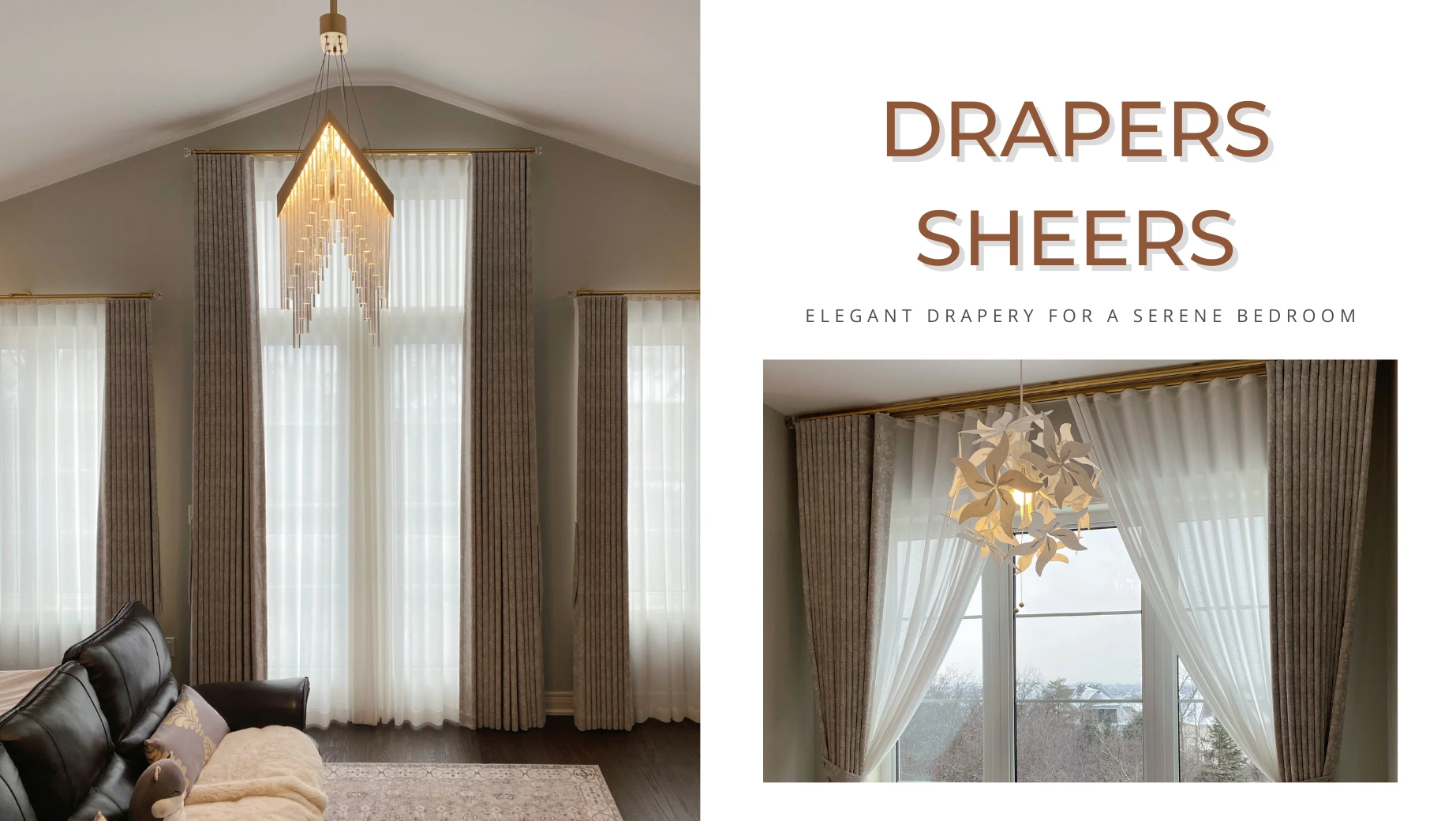 Custom blinds and shades installed for home windows